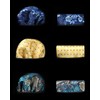 HISDERN Lot 3 PCS Classic Men's Silk Tie Set Necktie