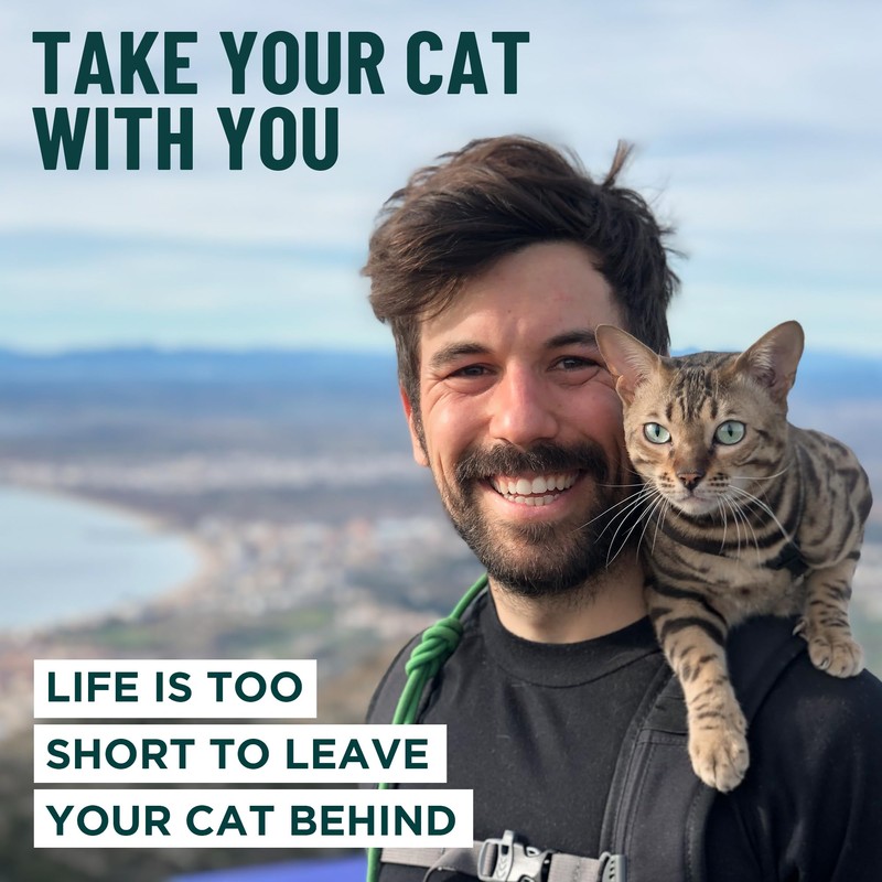 Houdini™ Escape Proof Cat Harness and Leash Set by OutdoorBengal