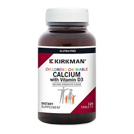 Kirkman Children’s Chewable Calcium Chocolate Tablets | 120 Tablets