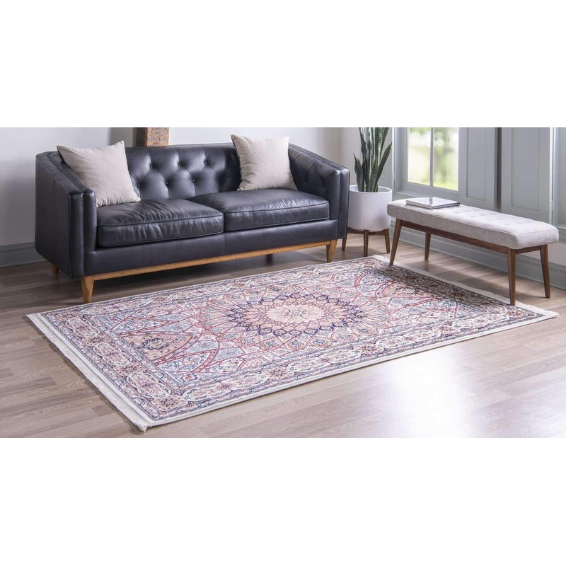 Unique Loom Narenj Collection Classic Traditional Textured Medallion Pattern Design