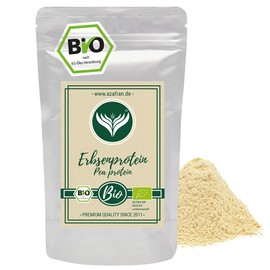 Azafran Organic Pea Protein, Vegan Protein Replacement Powder, Protein Powder from Peas, Vegan Protein Powder from Pea, 250 g