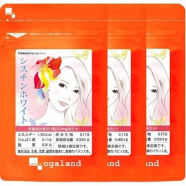 Ogaland L-Cystine Vitamin Niacin White 60 tablets 3 / 오가랜드 L-시스틴 비타민 나이아신 화이트 60정 3개