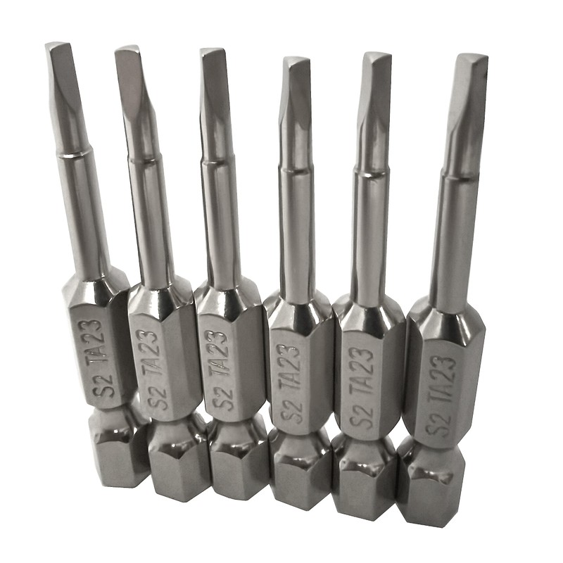 TA 2.3mm Triangle Head Screwdriver Bit Set, S2 Steel Triangular