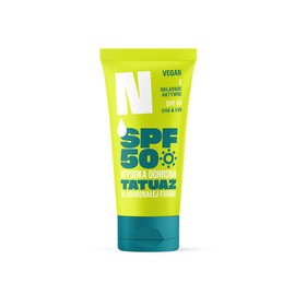NEBA - Tattoo Sun Cream 50 - Tattoo Cream - Sun Protection SPF50 Against UVA and UVB - Tattoo Care with Allantoin, Vitamin E, D-Panthenol - Moisturises and Smooths the Skin - 50 ml