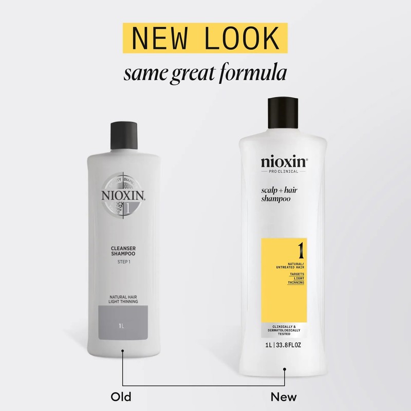 Nioxin Scalp + Hair Thickening System 1 Shampoo 1L
