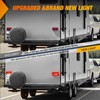 Nilight RV Tail Light 2PCS 72 LED Red Running Stop