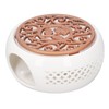 Ceramic Teapot Warmer Hollowed Pad Concave Bottom Practical Multifunction Teapot