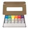 Colour Splash Food Colouring Gel Rainbow Colours 6 Set, supplied
