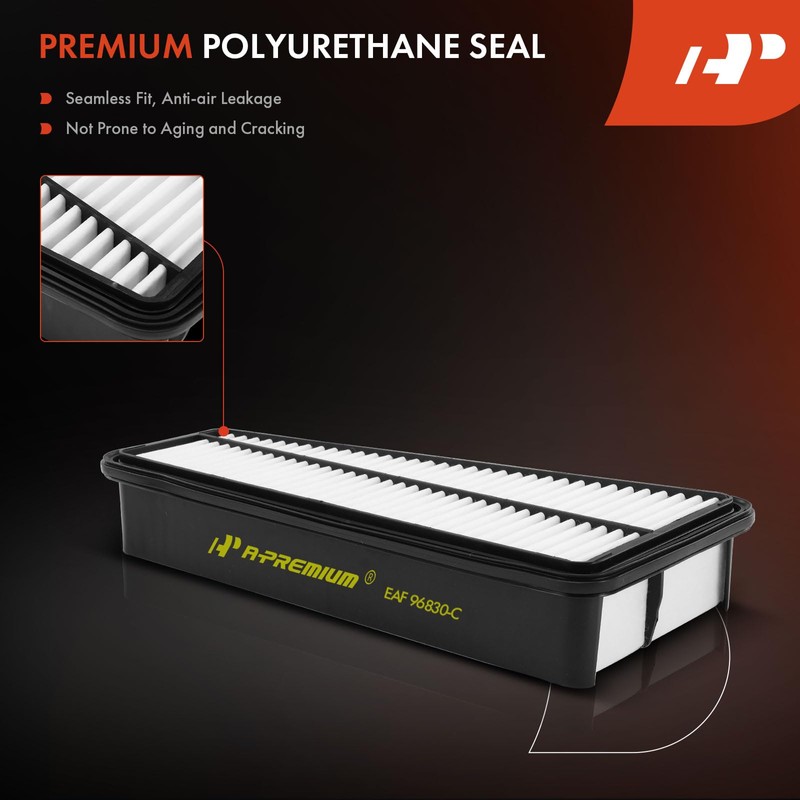 A-Premium 2-PC Engine & Cabin Air Filter with Activated Carbon