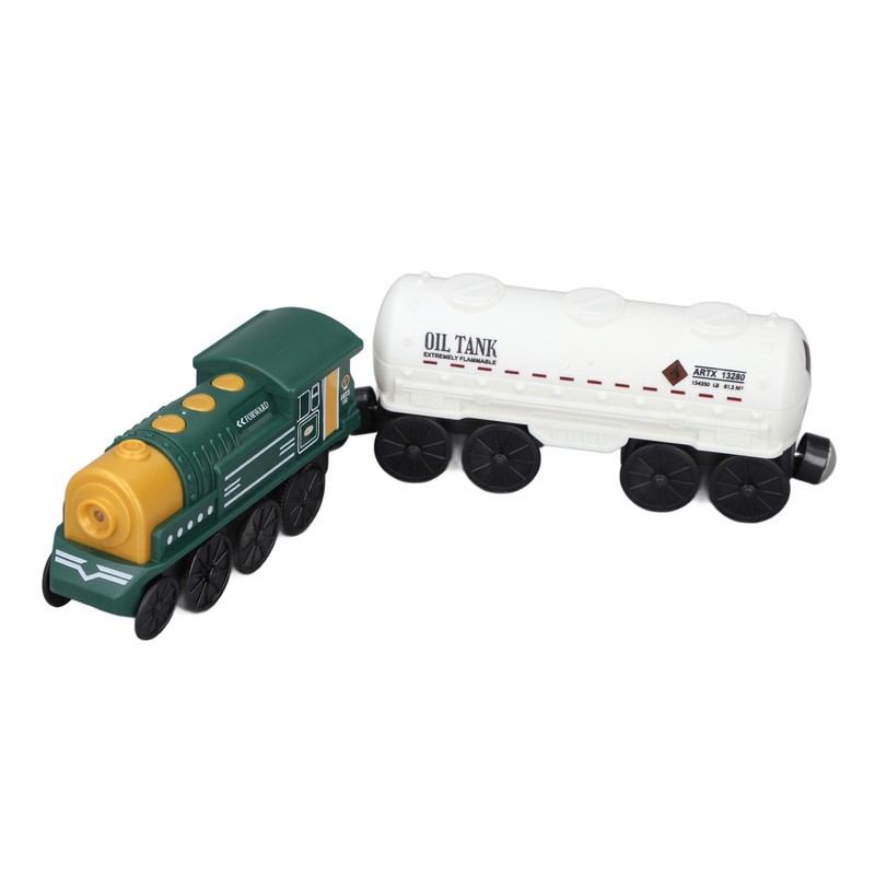 Battery Operated Action Locomotive Toy Vintage Magnetic Connection Powerful Engine