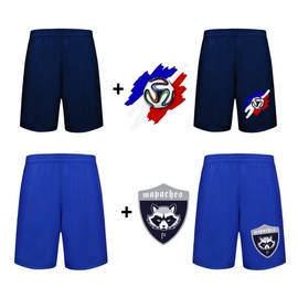 Shorts custom logo free custom force logo custom production shorts printing family group pants printing shorts shorts print white = S