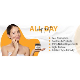 Tallow Face Moisturizer NON-GREASY Grass Fed Beef Tallow for Skin Care- Handmade Tallow face Cream-Sensitive & Dry Skin (LAVENDER VANILLA)