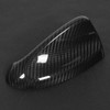 Carbon Fiber Car Antenna Cover Shark Fin Trim Glossy Black