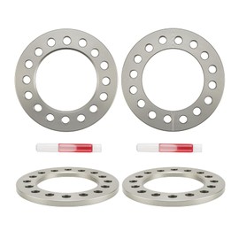 ZonCar Forged 8x170mm 1/2 inch Wheel Spacers,Slip on Wheel Spacer with Lug Centric,130mm Hub Bore Spacers Fits for F-250SuperDuty,2500,Silverado2500HD,F-35,4pcs