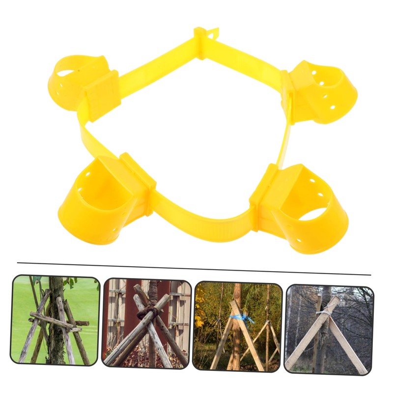 Outanaya 4Pcs Tree Support Straps Strong Wind Resistance Stabilizer for