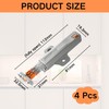 4 Pcs Push to Open Door Catches, Strong 30 N