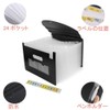 Document Stand A4 25 Pocket File Box Document Case Storage