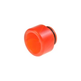 Armerah Pastel Basin 810 Drip Tip eCig Mouthpiece Short/Wide Acrylic/Marble Single Red