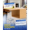 Gas Struts 25 inch 150lb with Brackets (2 Pack) -