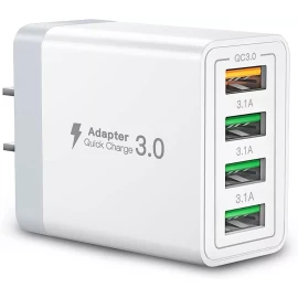 Lagom Enchufe Usb Clavija48w Carga Rápida3.0 4puertos Para Celular