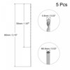 uxcell 5 Pcs 0.8mm Mini Micro Twist Drill Bits, High-Speed