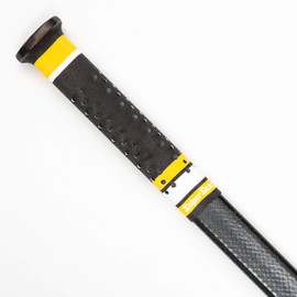 SNIPER SKIN ICT Ice Hockey Grip - Waterproof Replacement Grip Wrap - Perfect Team Swag - Easy to Install, Strong Sports - Black/Yellow Boston