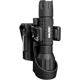 Brite Strike - BTL Quick Cam 360º- ROTO-LOC Positive Ratchet - Articulating Tactical Holster Locking Safety Strap – Fits flashlights That Have a 1" Diameter and 1.2" Wide Bezel.