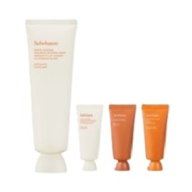 Sulwhasoo White Ginseng Pack 120ml + 3 pack mini set (Yeoyun Pack 35ml + Okyong Pack 35ml + White Ginseng Pack 35ml) / 설화수 백삼팩 120ml + 팩 3종 미니세트(여윤팩35ml+옥용팩35ml+백삼팩35ml)