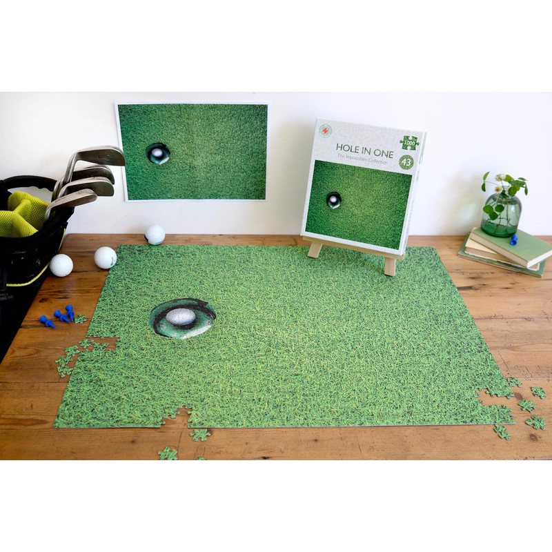 A Hole In One 1000 Piece Golf Jigsaw Puzzle -