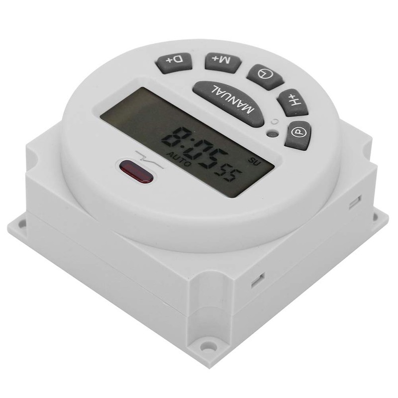 Timer Switch, L701‑12V High Precision Intelligent Digital LCD Timer Switch,