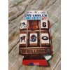 GEORGIA BULLDOGS KOOZIE CAN COOLER NEW DOUBLE SIDED FLAT