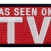 As Seen On TV Embroidered Patch Tactical Morale Applique Fastener