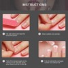 Press On Nails Short 24PCS Matte Gradient Black Red Full