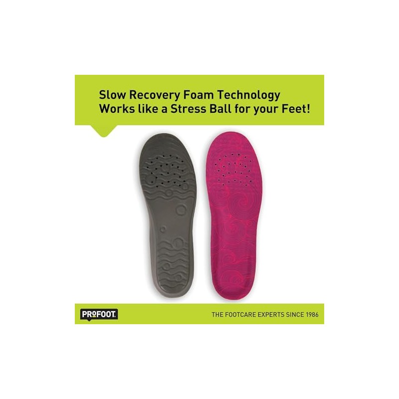 PROFOOT Stress Relief Insole, Women 6-10