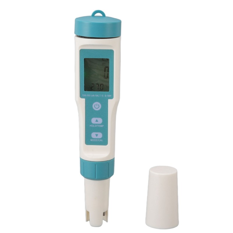 7 in 1 Water Quality Monitor Detect ORP PH EC