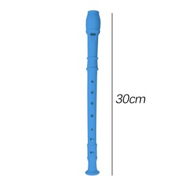 Priaora 3 pcs 8 Hole Soprano Recorders Descant Flute With Cleaning Rod German Style for Adults Beginners Beginner Graduation or Back to School Gift (K102-3)