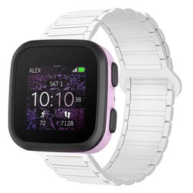 Lamshaw Silicone Sport Strap Watchband Compatible with Garmin Bounce Smart Watch Band, One Size, Silicone, 1