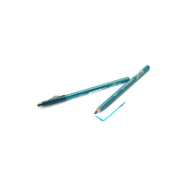 Saffron - Glitter Makeup Pencil (208 Blue)