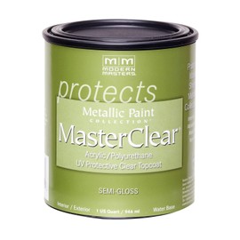 1 qt Modern Masters ME662 Clear MasterClear Protective Clear Topcoat, Semi-Gloss