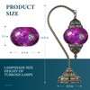Marrakech Turkish Lamp Moroccan Lamp Mosaic Glass Table Lamp, Handmade