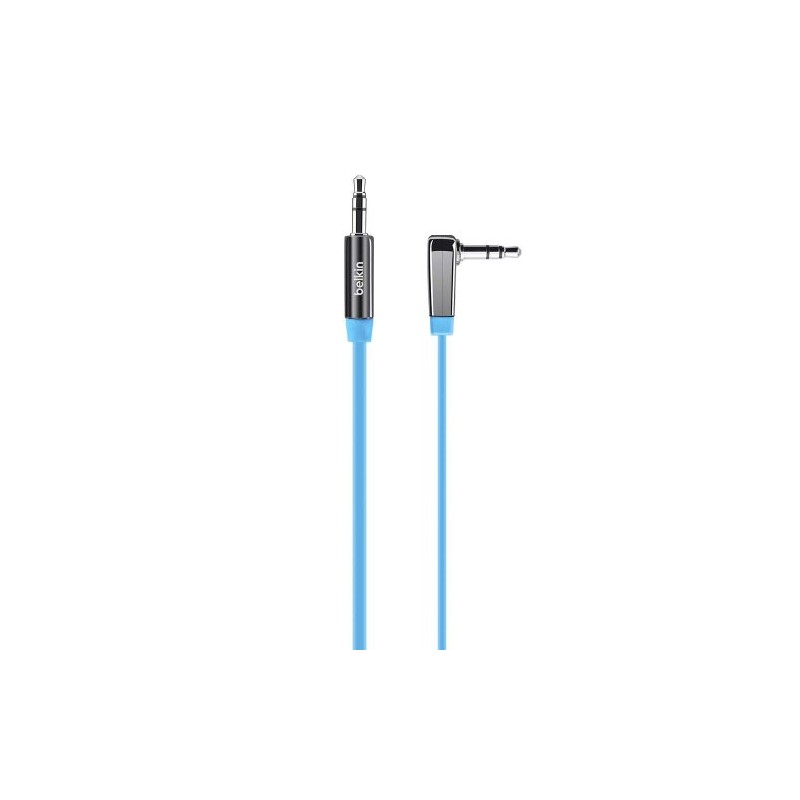Belkin A V10128CW03-BLU 0.9 m 3.5 mm Stereo Jack Flat