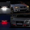 NSKANQI 2pcs COB DRL Flexible Car LED Daytime Running Lights