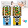 Automatic Candy Dispenser Countertop Candy Machine Toy Gumball Vending Machine