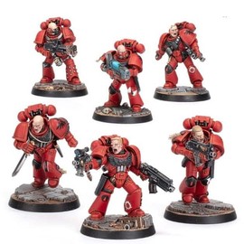 Games Workshop Warhammer 40,000 - Space Marine Heroes 2023: Blood Angels (A Complete Box of 8)