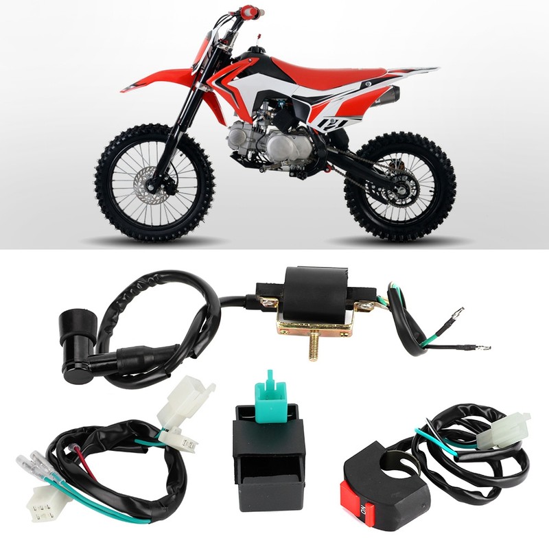 Complete Kick Start Engine Starting Wiring Harness Fits for 50cc