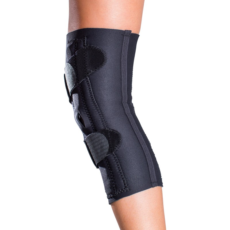 DonJoy Lateral J Patella Knee Support Brace with Hinge: Drytex,