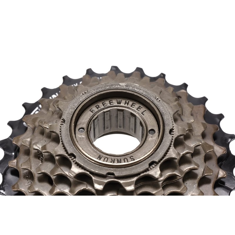 Unknown Bicycle 6 Speed Cog Gear 14-28 Teeth Sprocket Chain