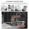 Glass Rinser for Kitchen Sink Bottle Cup Washer Sink Attachment
