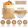 Reusable Beeswax Bread Bag - Cotton Beeswax Bread Bags With