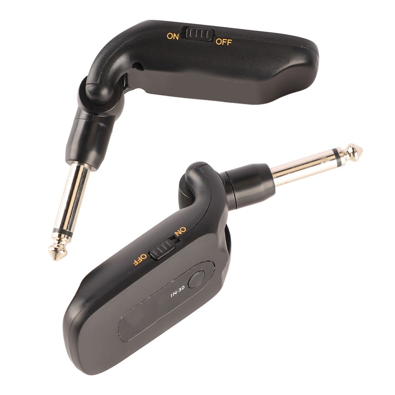 Wireless Guitar System Rechargeable Audio Transmitter Receiver for Electric Bass
